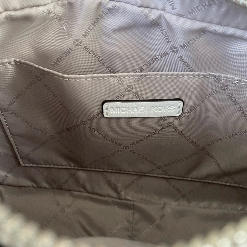 Michael Kors White Multicolor Jet Set Crossbody Bag - NWT - Picture 5 of 5